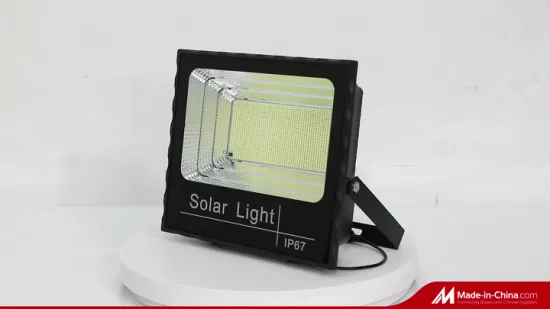 Luci solari a LED 10W 25W 45W 65W 120W 200W 300W, lampione stradale a LED per esterni, proiettore solare a LED